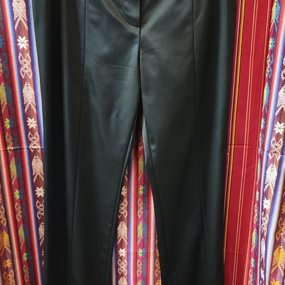 St. John Evening Satin Trousers - Picture 3 of 8
